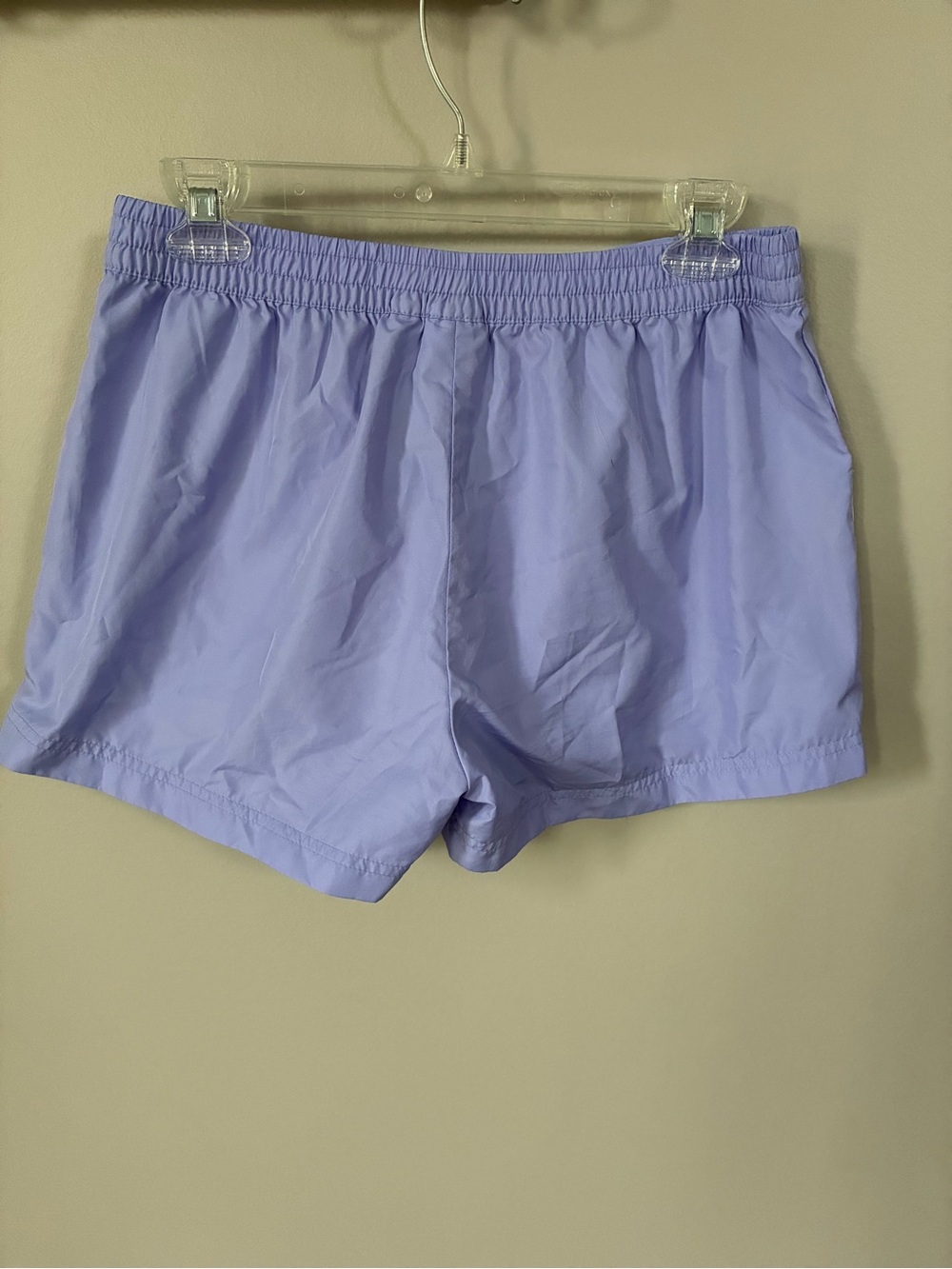 Adidas Purple Lavender 3-Stripe Athletic Shorts Women’s M - Picture 6 of 6